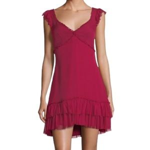 Cinq a Sept Frankie Ruffle Silk Dress 6
